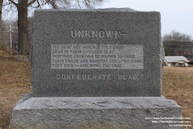 Memorial Unknown Confederate Dead