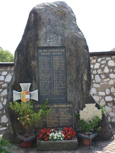 War Memorial Maria Rojach