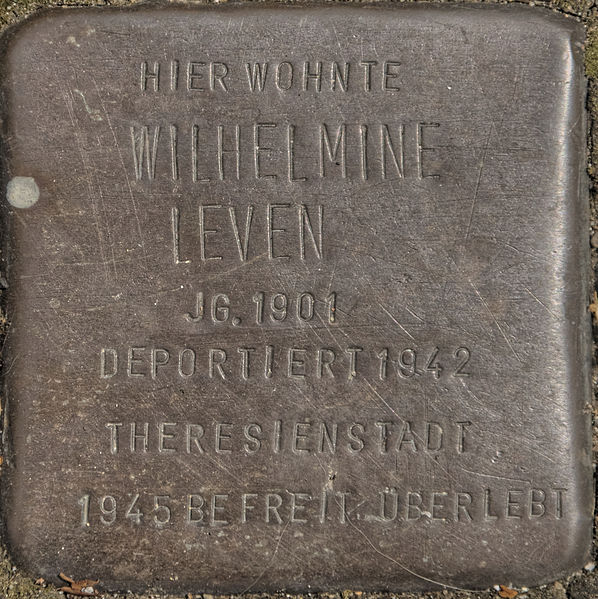 Stolpersteine Elisenstrae 9 #3