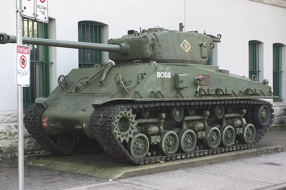 Sherman Tank "Boss" Vancouver - TracesOfWar.com