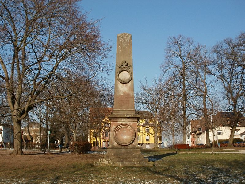 Monument Frans-Duitse Oorlog Echelmeyerpark