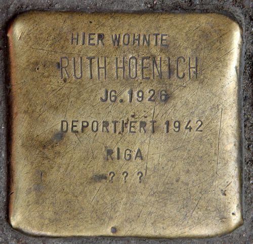 Stolpersteine Rigaer Strae 30 #2