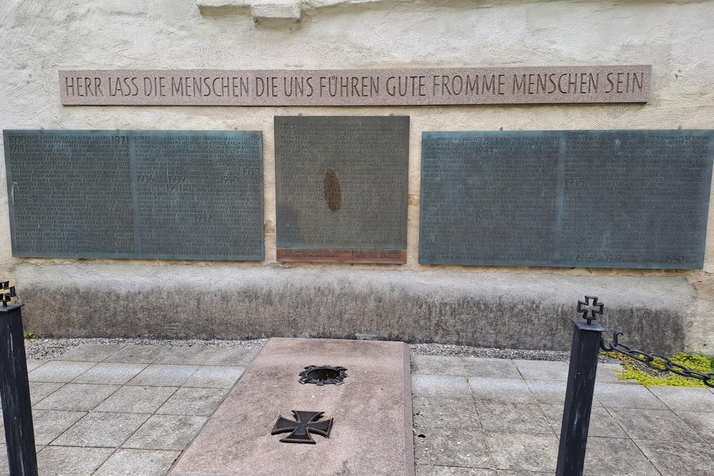 Oorlogsmonument Schongau #1