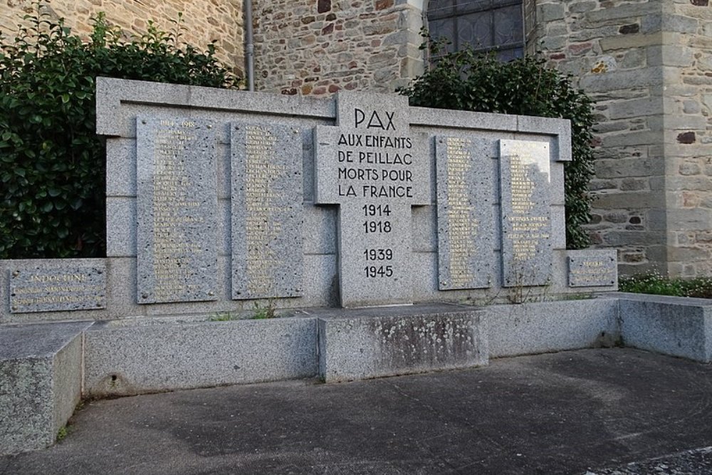 War Memorial Peillac