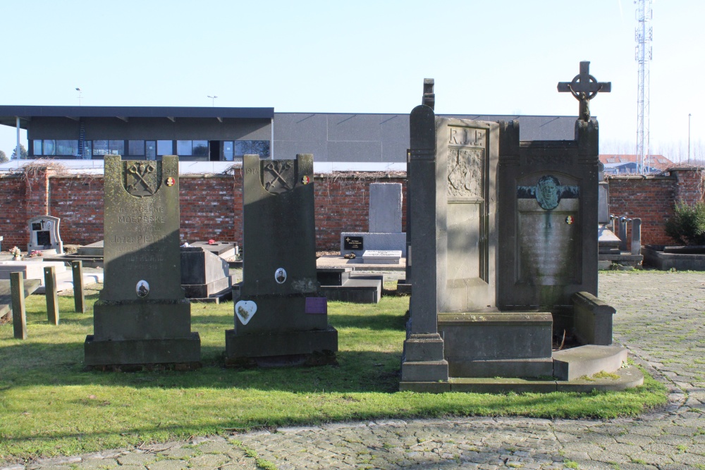 Belgian War Graves Moerbeke-Waas
