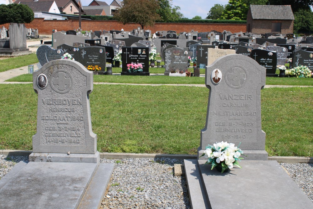 Belgische Oorlogsgraven Paal	