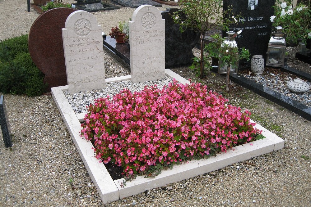 Nederlandse Oorlogsgraven Rooms Katholieke Begraafplaats Sint Jeroen Noordwijk