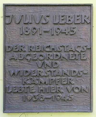 Gedenkteken Julius Leber