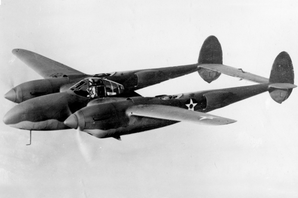 Crashlocatie P-38 Lightning