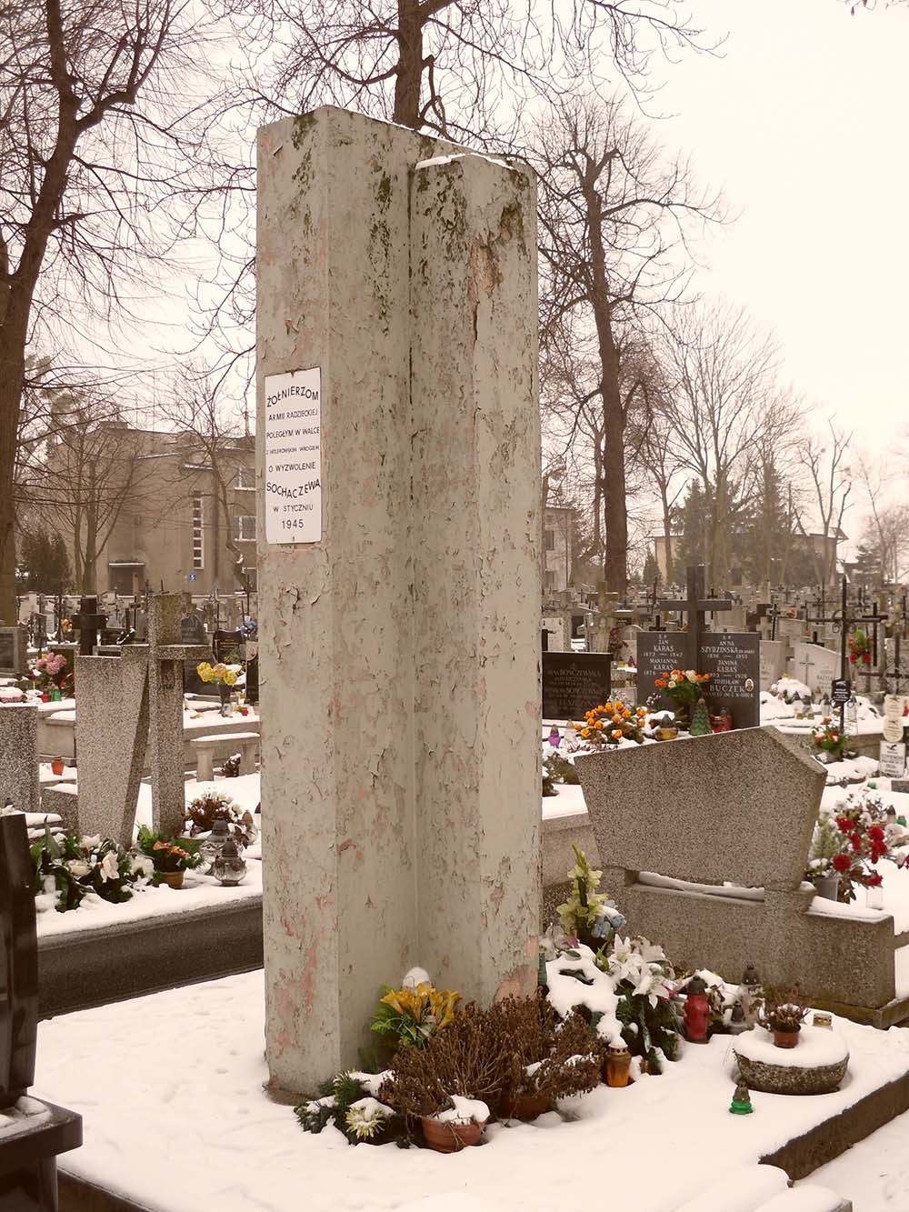 Mass Grave Soviet Soldiers Sochaczew