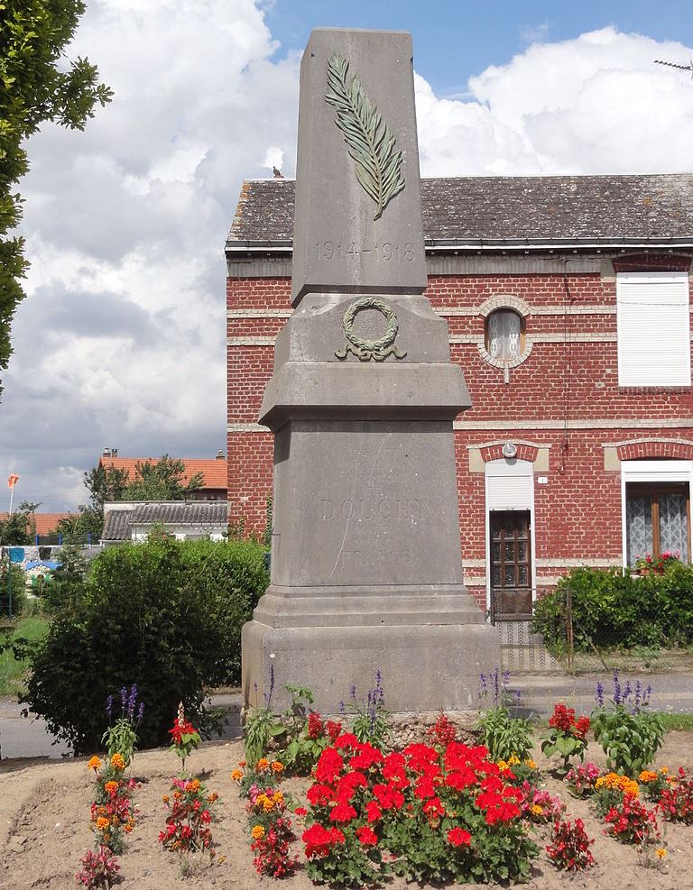 Monument Eerste Wereldoorlog Douchy