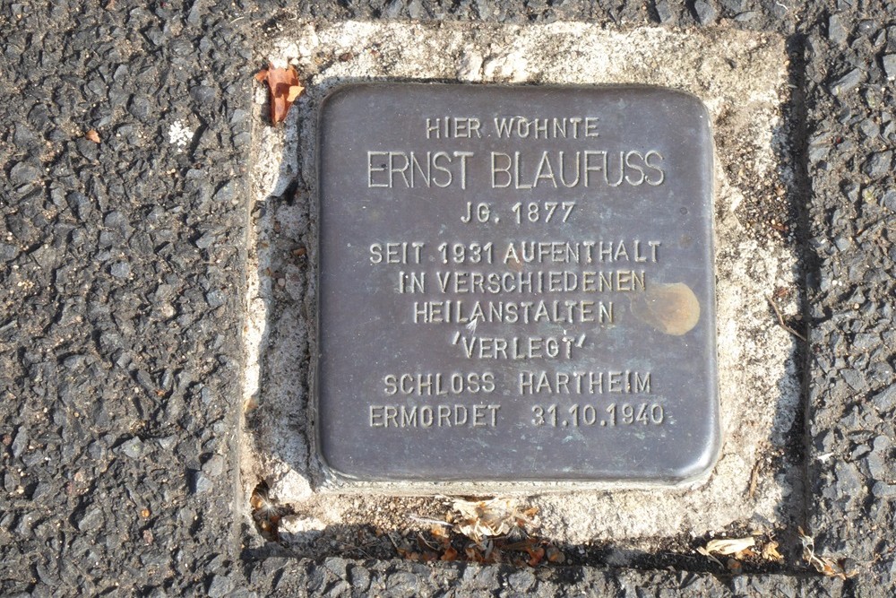 Stolperstein Brombergstrasse 1