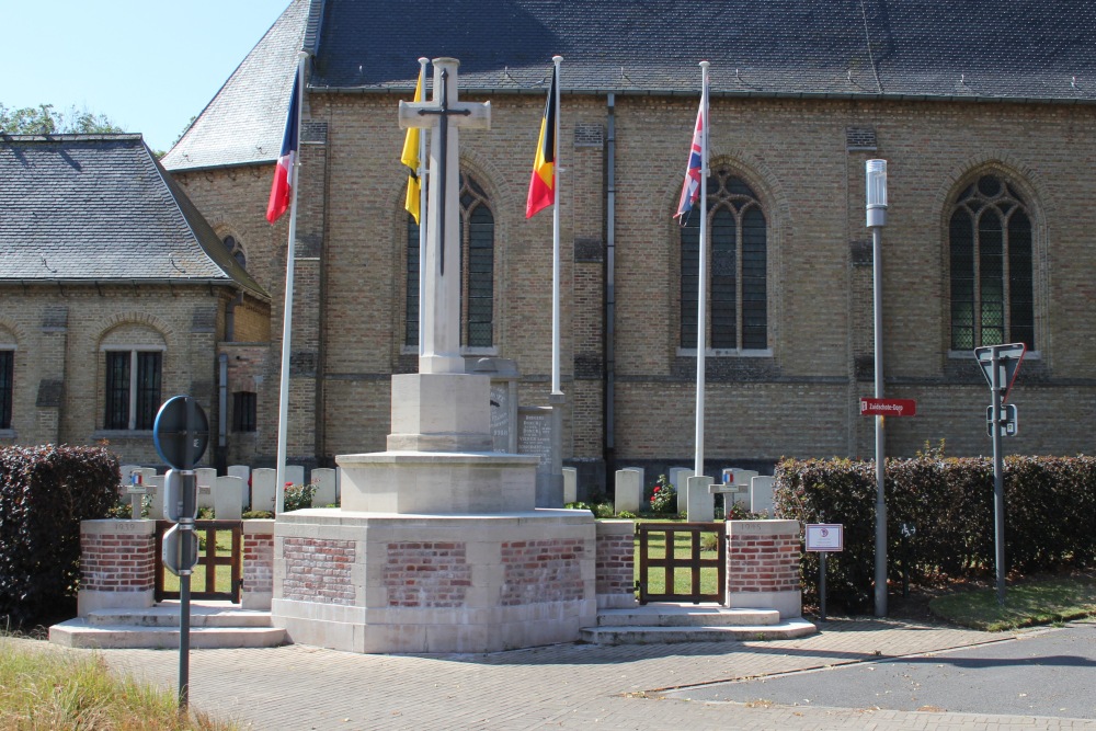 Oorlogsgraven van het Gemenebest Zuidschote Churchyard