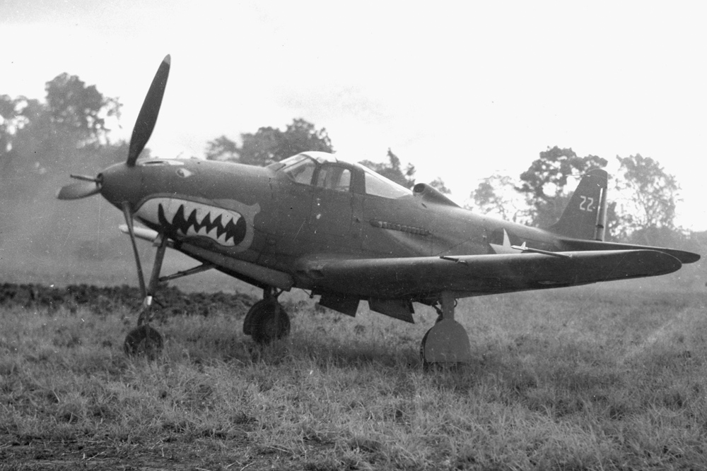 Crash Site P-400 Airacobra Kokoda