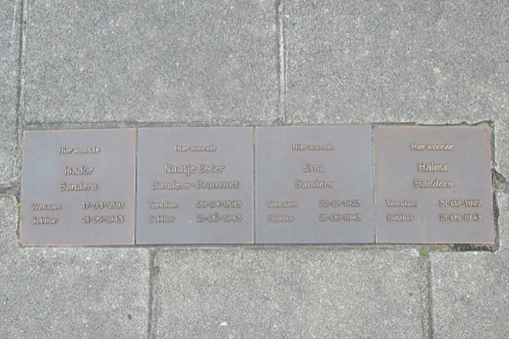 Memorial Stones Burgemeester de Hoopstraat 16