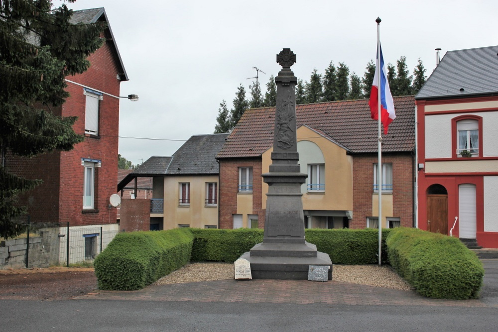 War Memorial Achiet-le-Grand