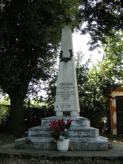 War Memorial Montigiano