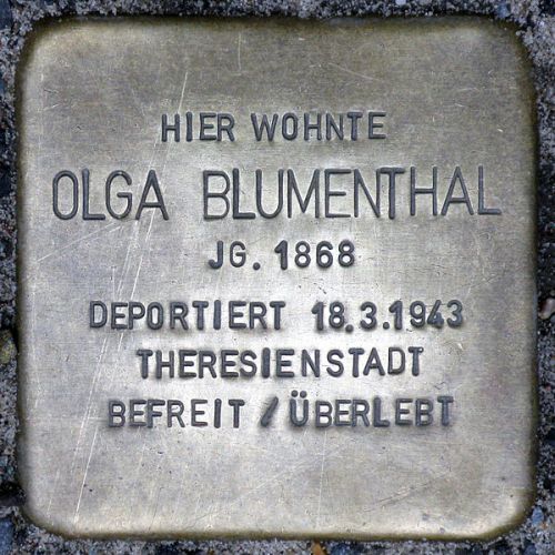 Stolpersteine Christburger Straße 41 #3