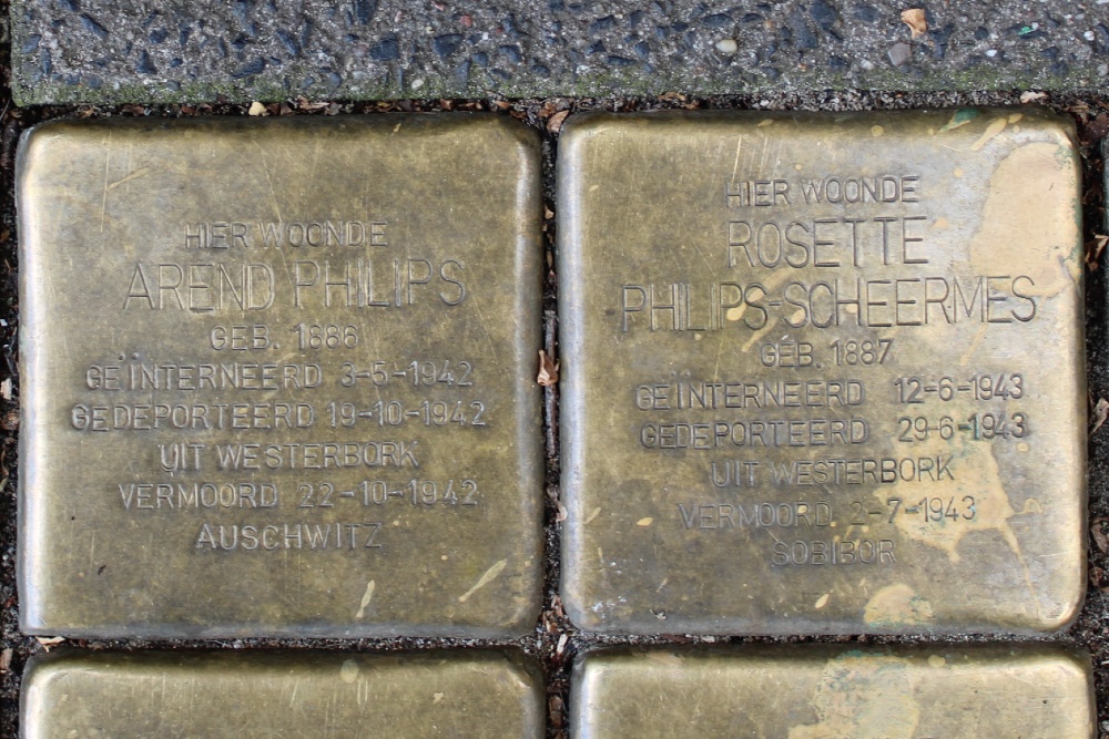 Stolpersteine Plantage Kerklaan 34 #3