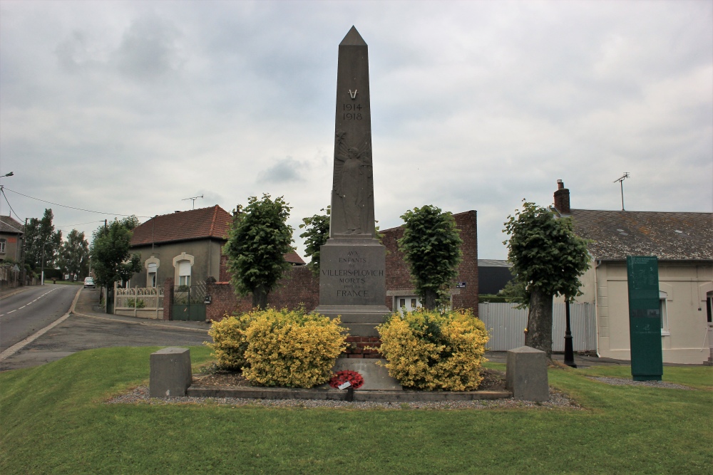 War Memorial Villers-Plouich