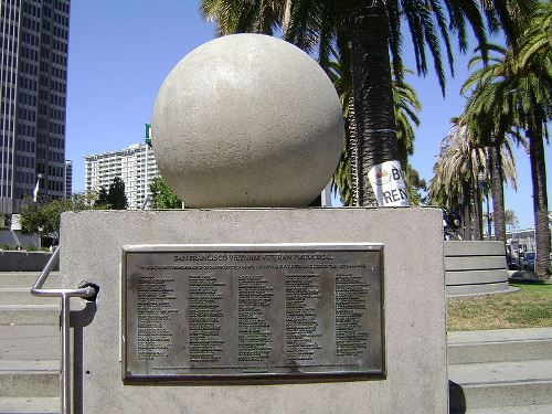 Monument Vietnam-Oorlog San Francisco