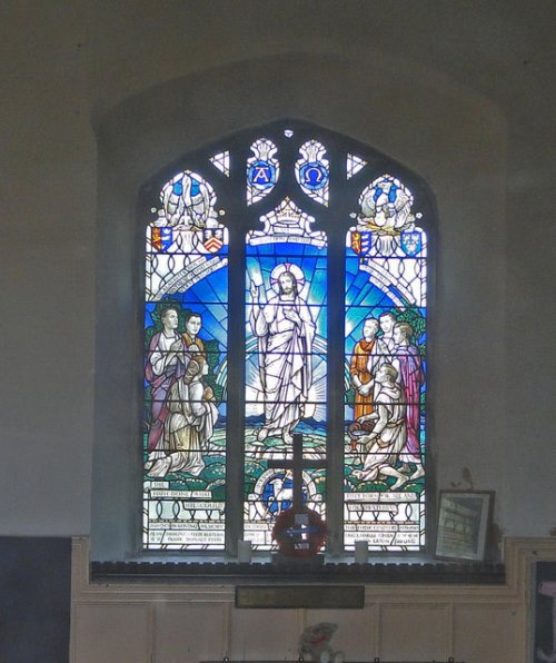 Memorial Window Trimley St. Mary Church
