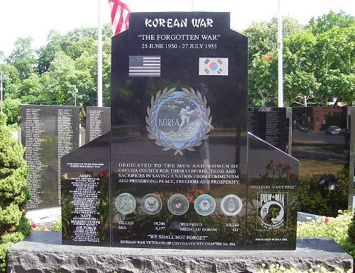 Monument Koreaanse Oorlog Auburn
