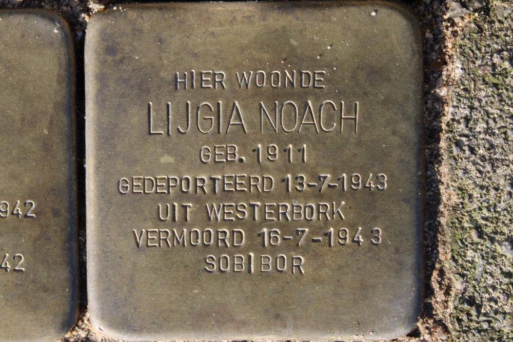 Stolpersteine Willem Arntszkade 35 #4