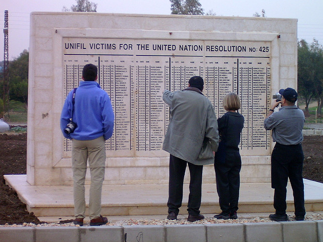 UNIFIL-memorial Tyre