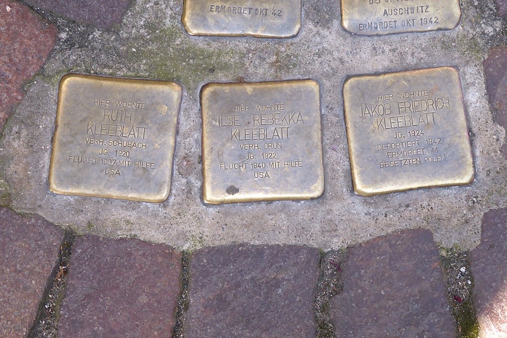 Stolpersteine Aschaffenburger Strasse 7 #4