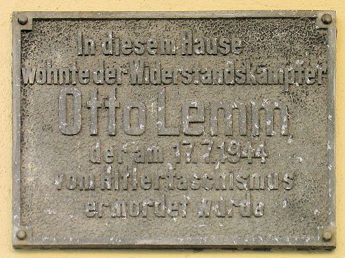 Gedenkteken Otto Lemm
