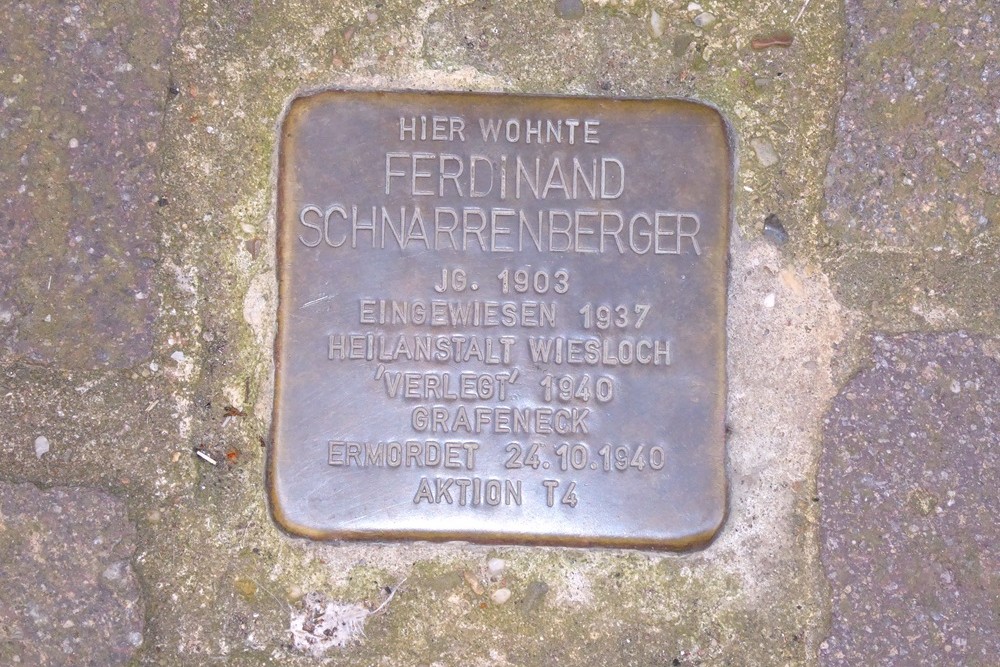 Stolperstein Zollgasse 3