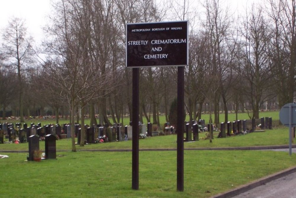 Brits Oorlogsgraf Streetly Cemetery