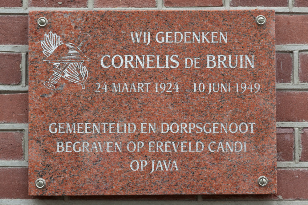 Gedenkteken Cornelis de Bruin