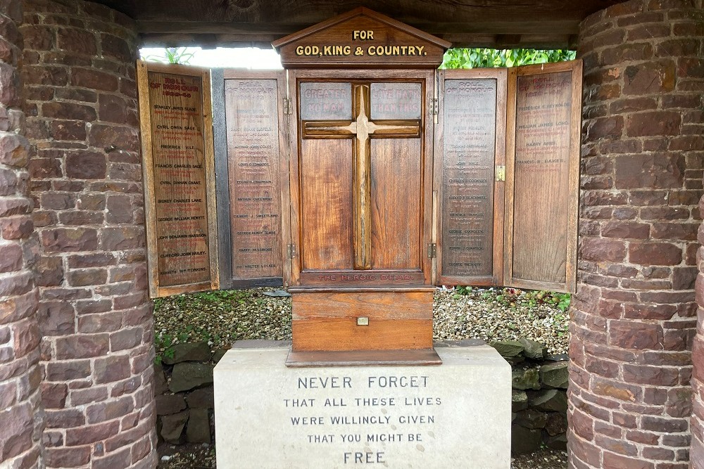 War Monument Alcombe (Minehead) #3