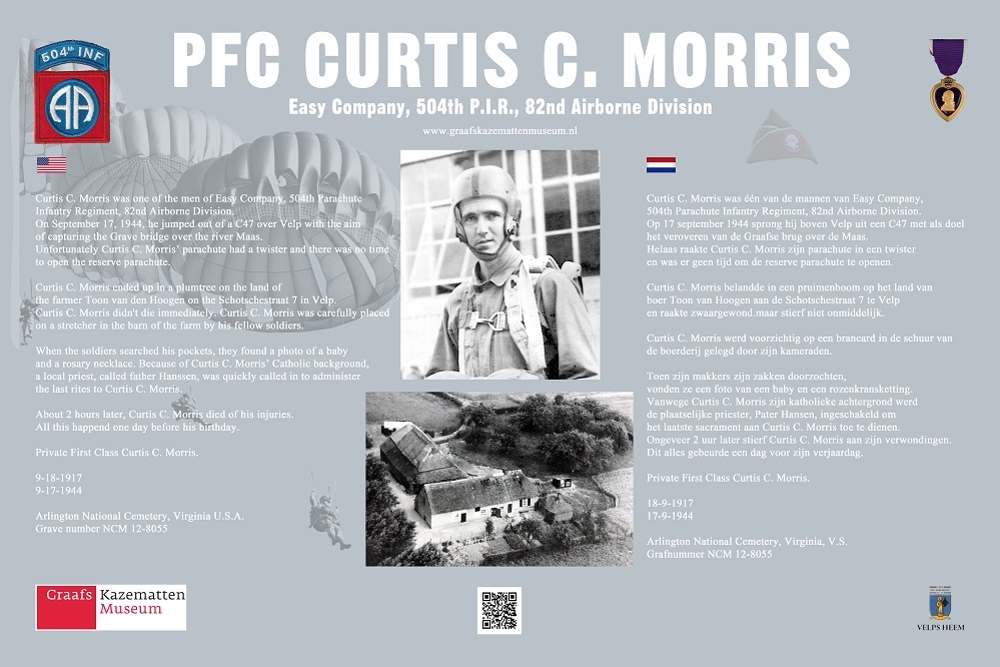 Monument PFC Curtis C. Morris