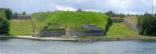 Vaxholmlinie - Fort Oskar-Fredriksborg