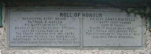 War Memorial Marlfield