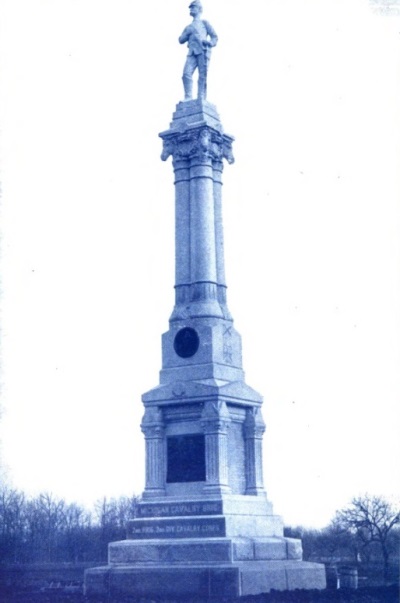Monument Michigan Cavalry Brigade 