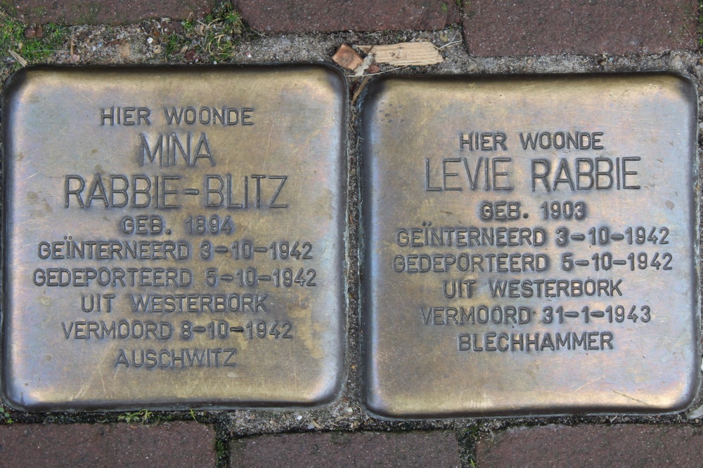 Stolpersteine Nieuwe Amstelstraat 23 #3