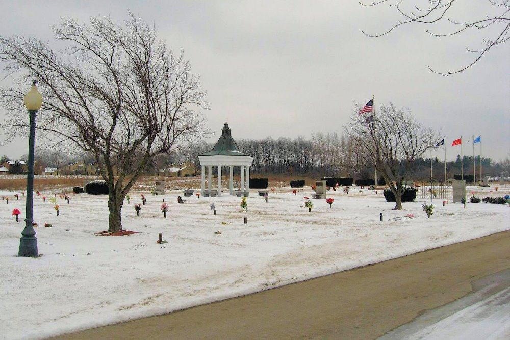 Amerikaanse Oorlogsgraven Memory Lane Memorial Cemetery