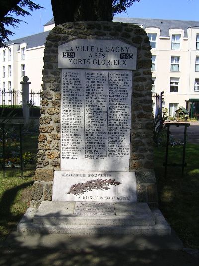 World War II Memorial Gagny