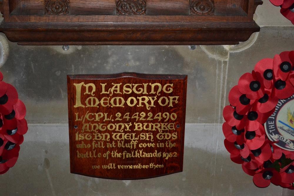 Oorlogsmonument Church of St Margaret Bodelwyddan #2