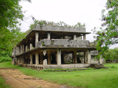 Ruins Japanese Air Command Building