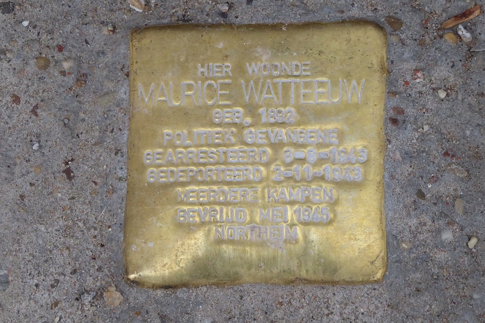 Stolperstein Hooistraat 8 #1