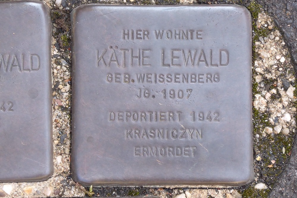 Stolpersteine Bustellistraße 10 #4