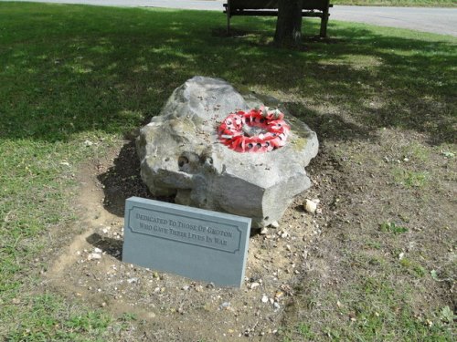 War Memorial Groton