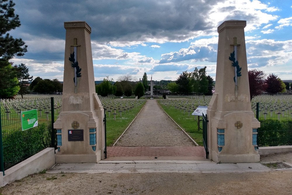 French War Cemetery Faubourg Pav Verdun
