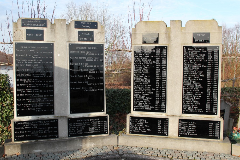 War Memorial Cemetery Wichelen #3