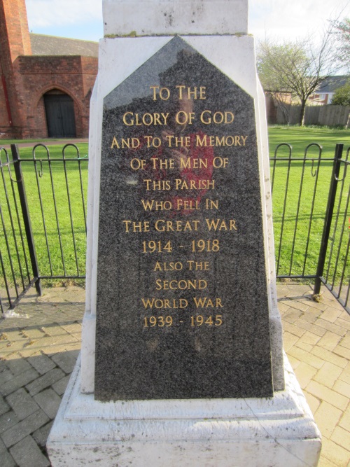 War Memorial North Ormseby #2